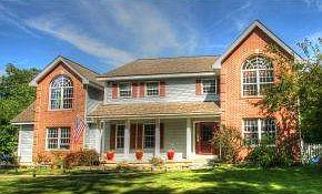 Elegant Colonial, Brick Facade