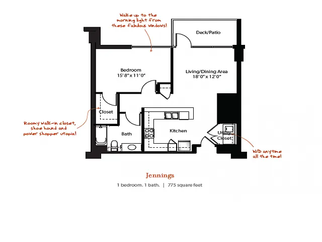 Floor plan Jennings