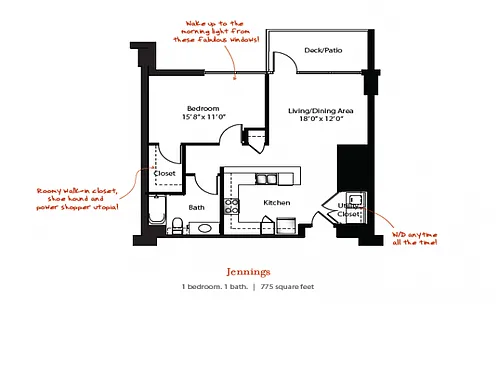 Floor plan Jennings