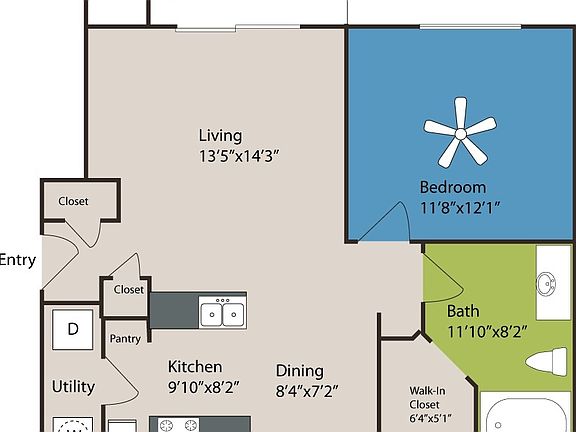 2nd image of 7105 Marcel Ln APT 516