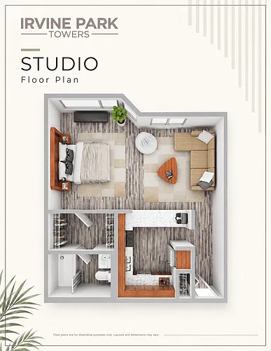 Floor plan Studio