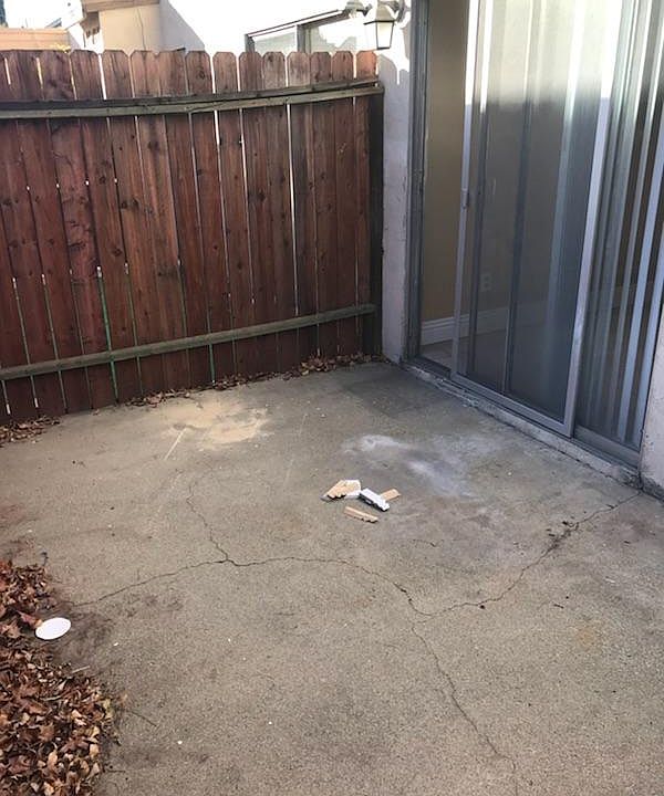 Private patio