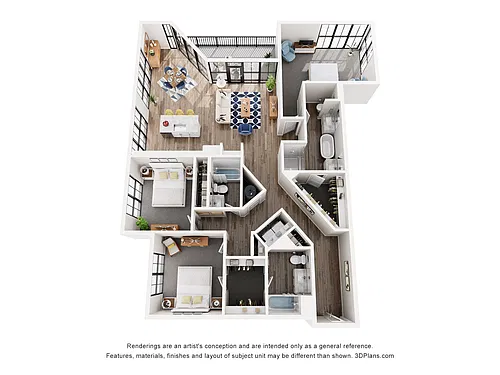 Floor plan Tidal Rise - E1 (Premium)