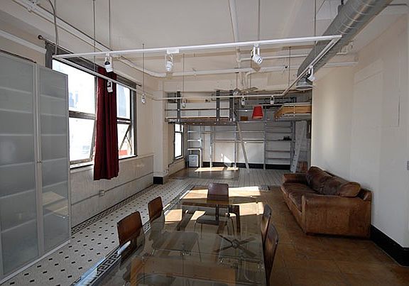 Loft from kitchen