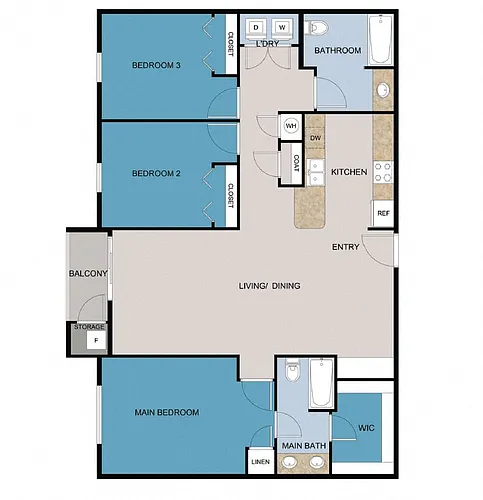Floor plan C1