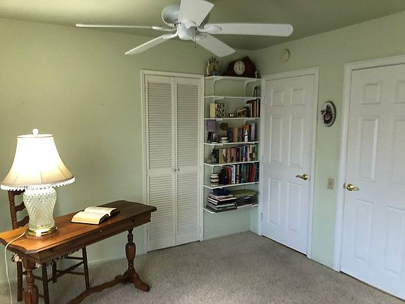 Guest bedroom with walk-in c
