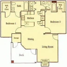 Floor plan Villa Prato