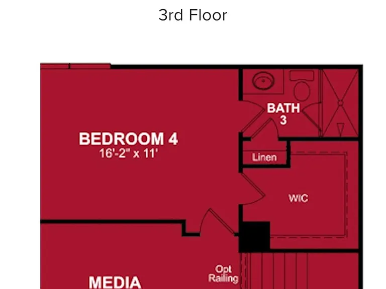 Third Floor Plan