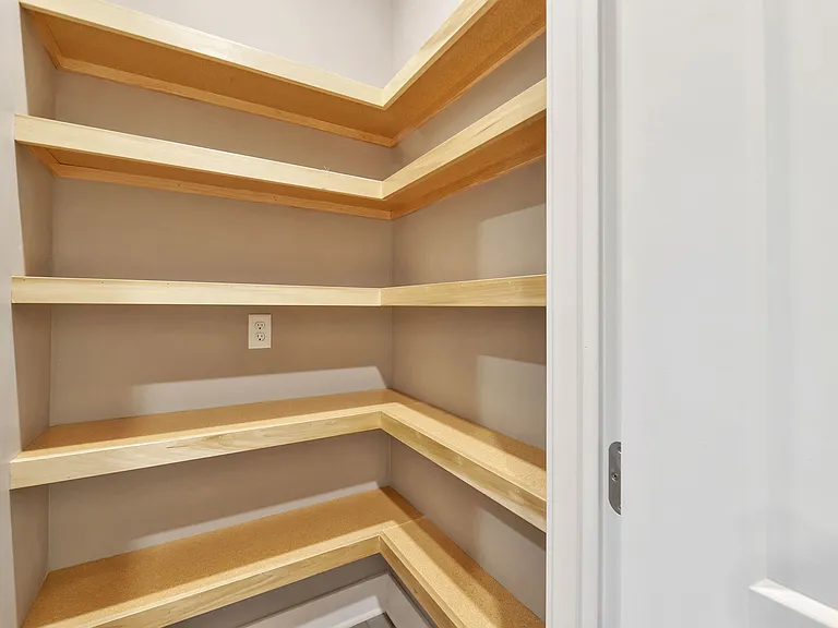 walk in pantry in kitchen