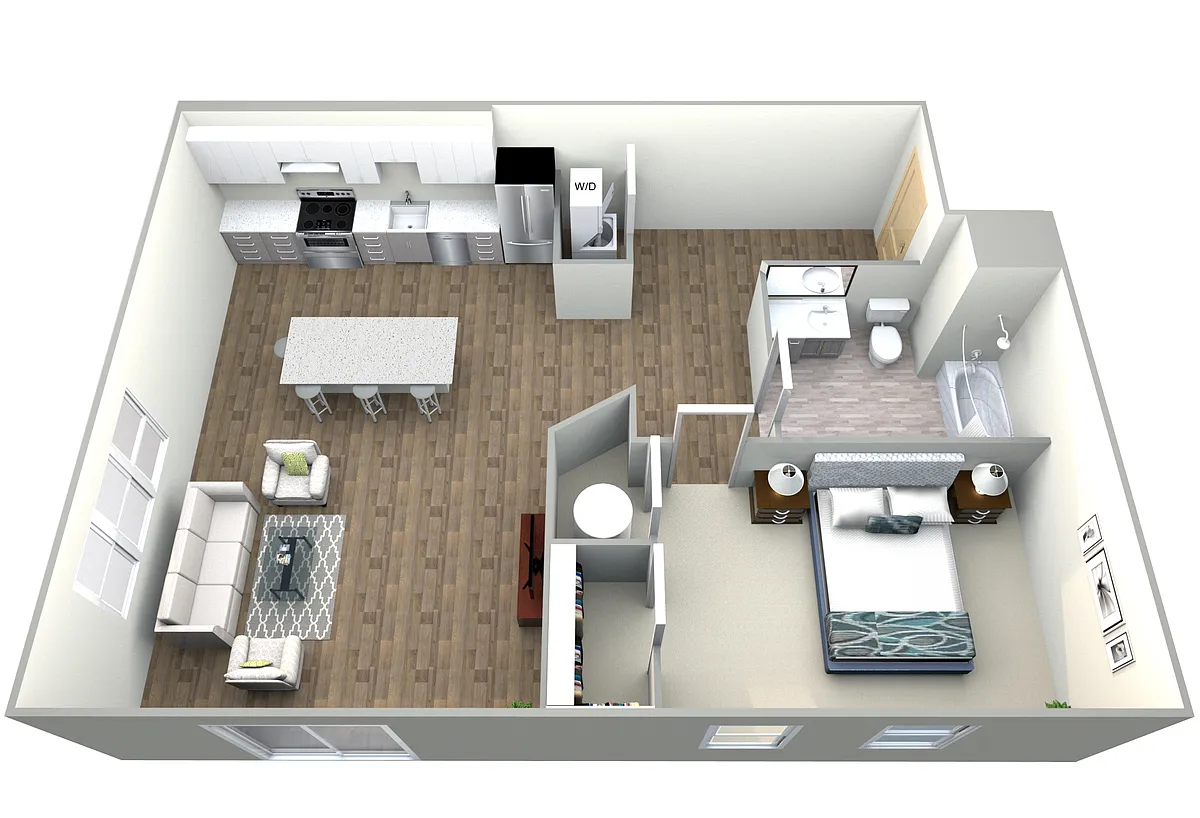 Floor plan HA6