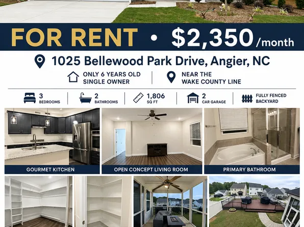 1025 Bellewood Park Dr, Angier, NC 27501