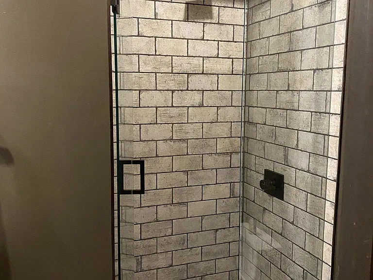 Second Bath - Tile Shower