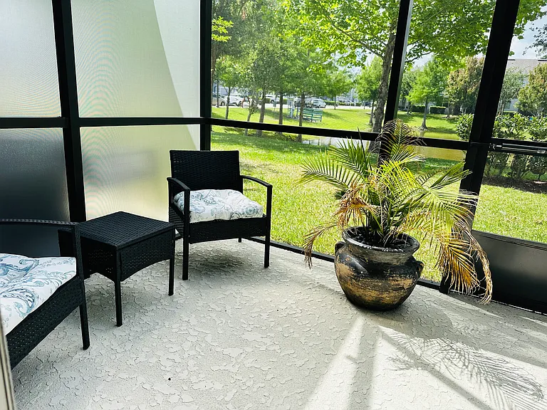 Back patio