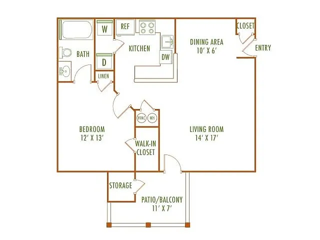 Floor plan 1a2 - Traveler - 2nd floor
