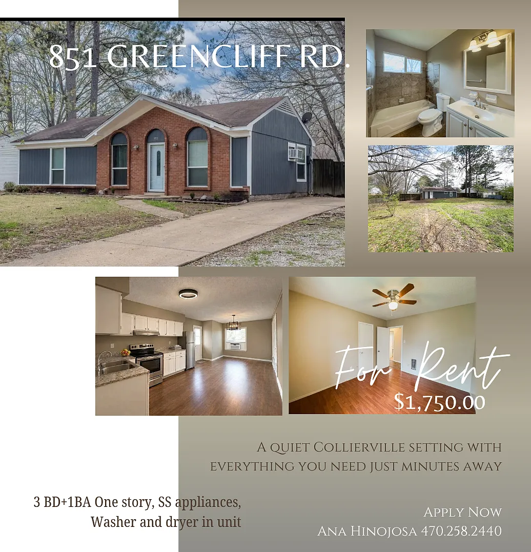 3 bed, 987 sqft, $1,750 — Photo 1