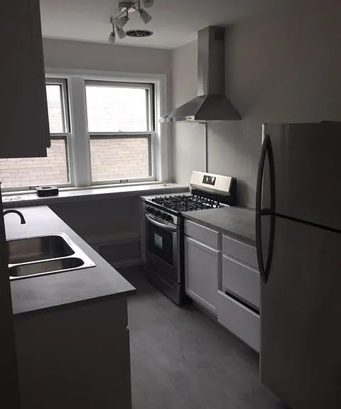 Stainless frig and updated lighting