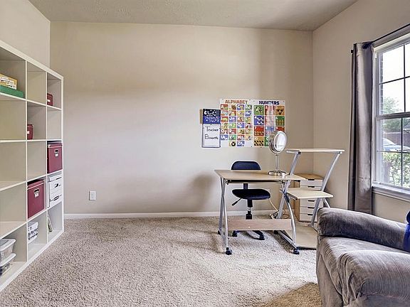 Private flex room-could be used as study/office, play room, craft room or work out space...options are endless.