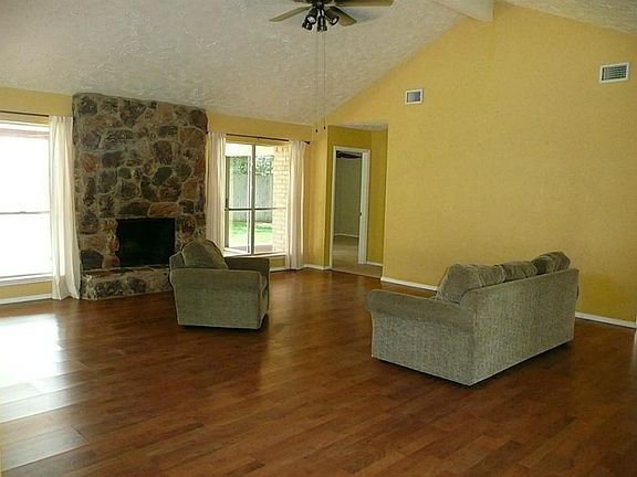 Striking Stone Fireplace