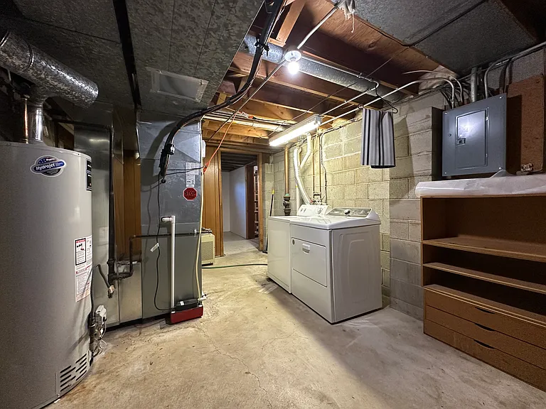 Basement Laundry Room