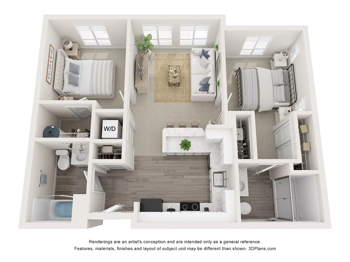 Floor plan 2115 2X2