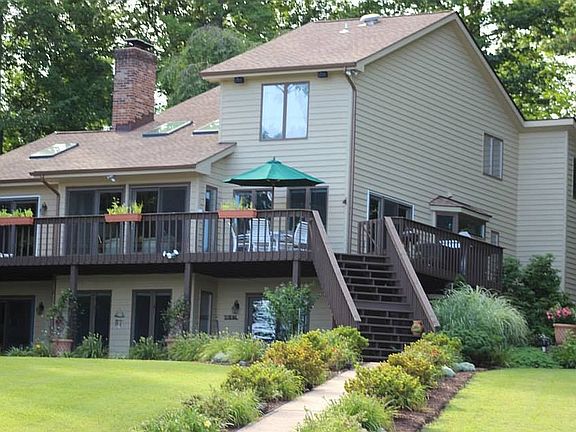 Back of home from boathouse