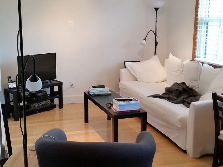 living room over looks garden