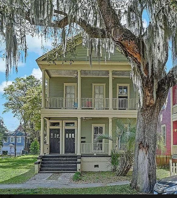 Front entrance, private upper, front porch