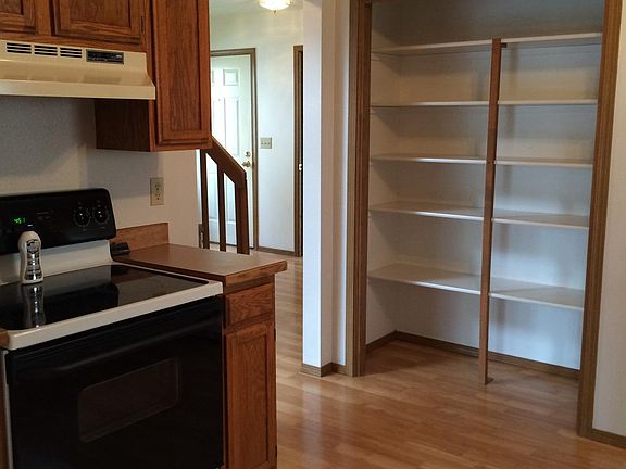 Kitchen stove and pantry 