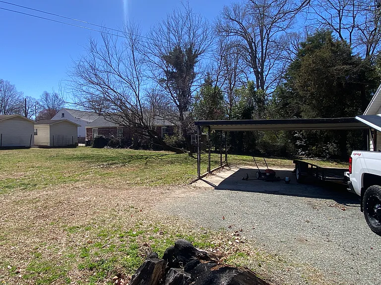 back yard