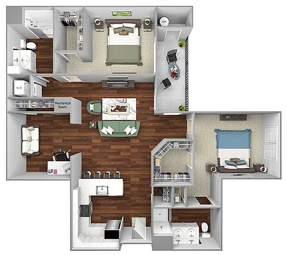 Floor plan B11