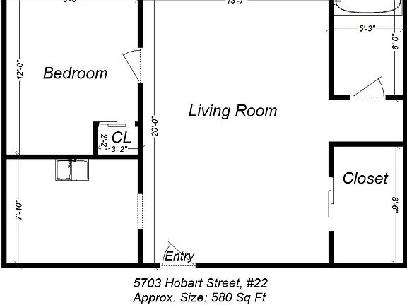 2nd image of 5703 Hobart St #8f697c2a6