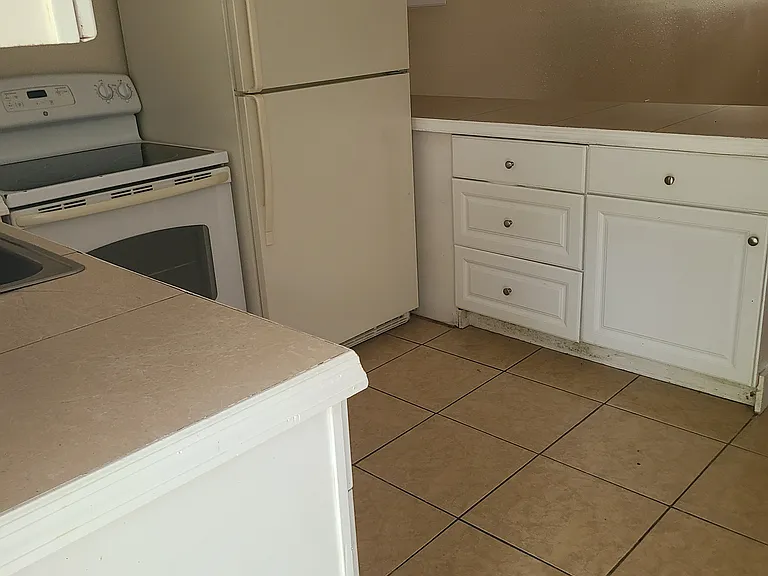 Kitchen view from front door