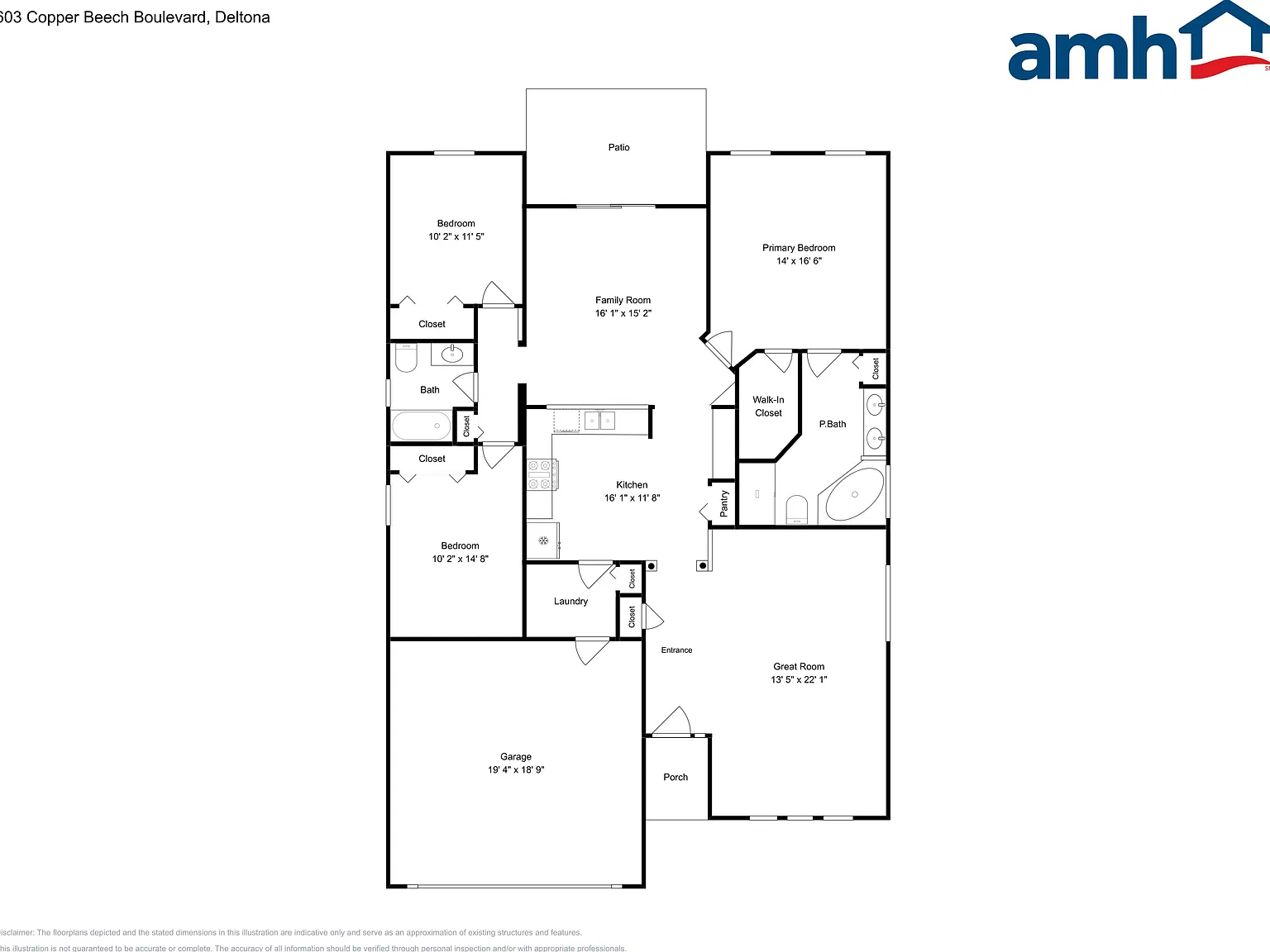 3 bed, 2.0 bath, 1713 sqft, $2,205 — Photo 2