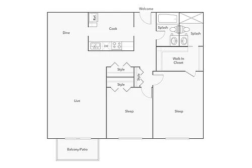 Floor plan Bradley