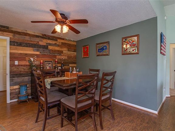 Sunroom is right off of the great room.