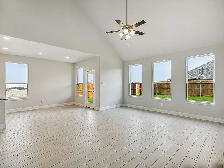 Living room open to Kitchen -*Representative Builder Photo _ Actual finishes may vary.