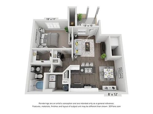 Floor plan A1