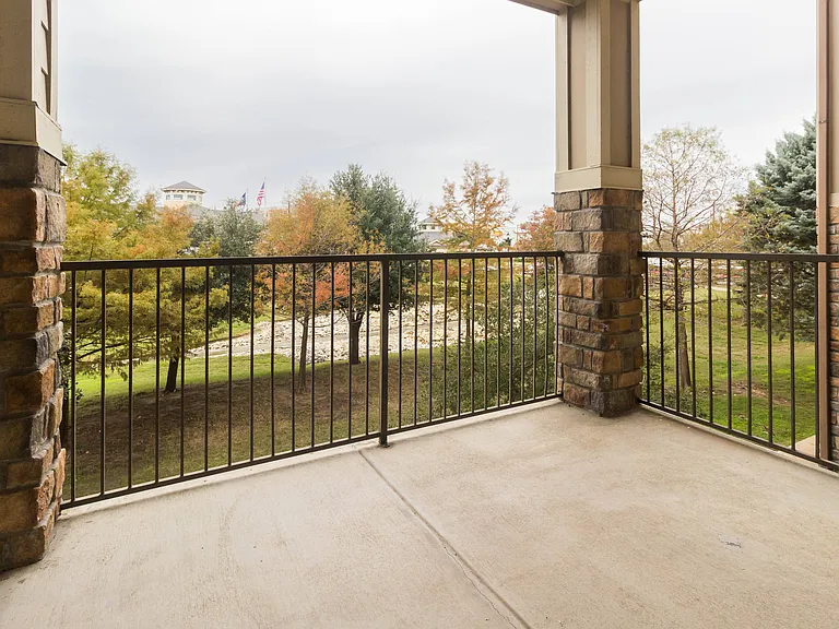 Spacious patios! Come relax here!
