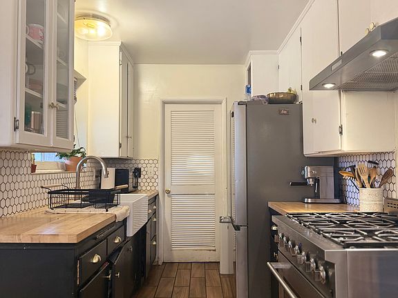 Kitchen, through that door is the washer and dryer