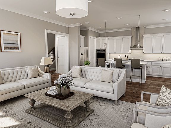 Mayes Hall Plan 2- Great Room Rendering