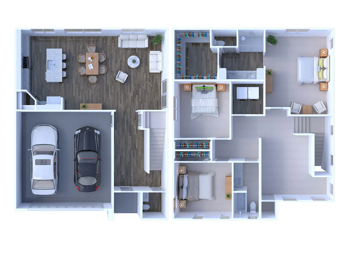 Floor plan 3B Haven