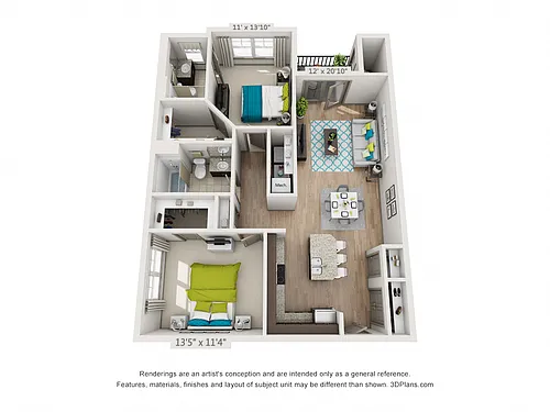 Floor plan The White Oak