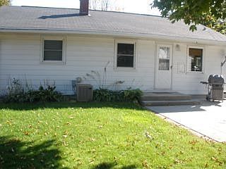 House from backyard