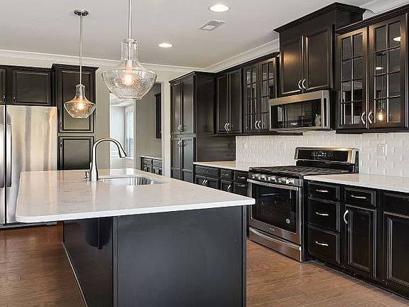 Spacious open kitchen