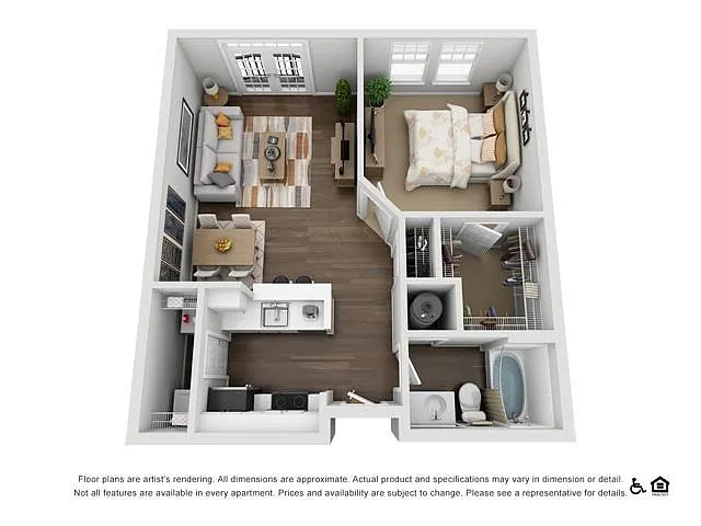 Floor plan 1BA