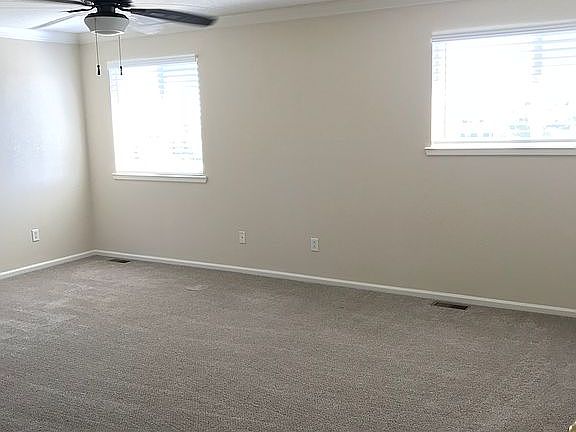Master bedroom with bathroom