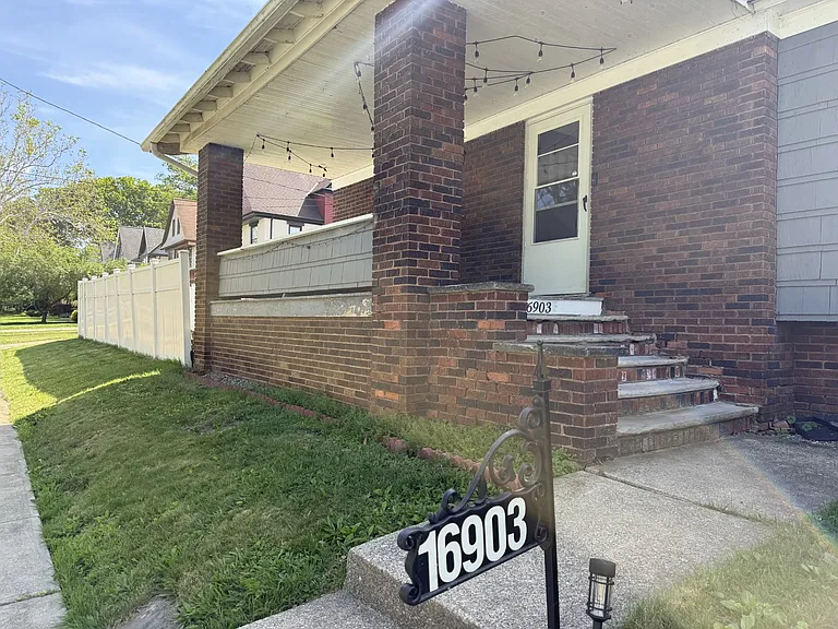 front of house/porch