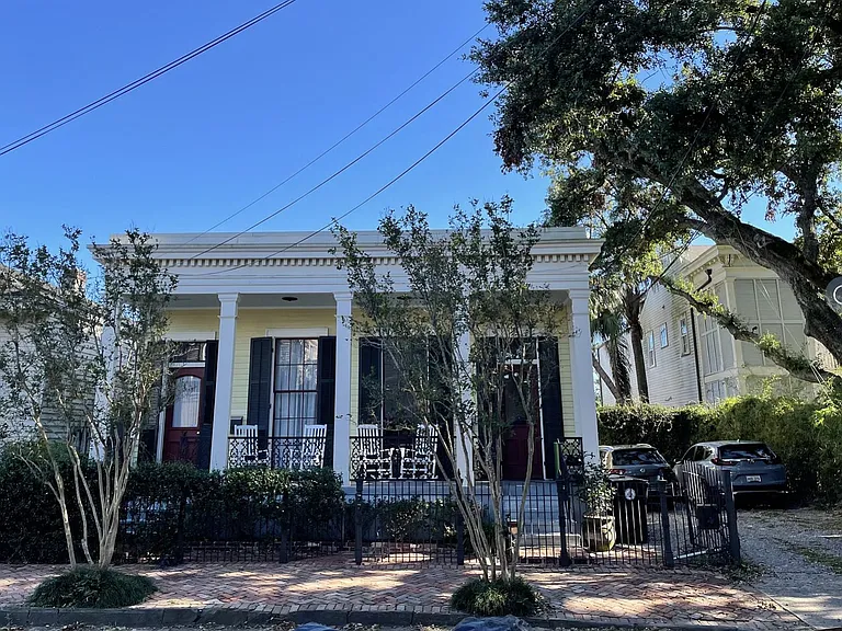 Front of house, showing driveway