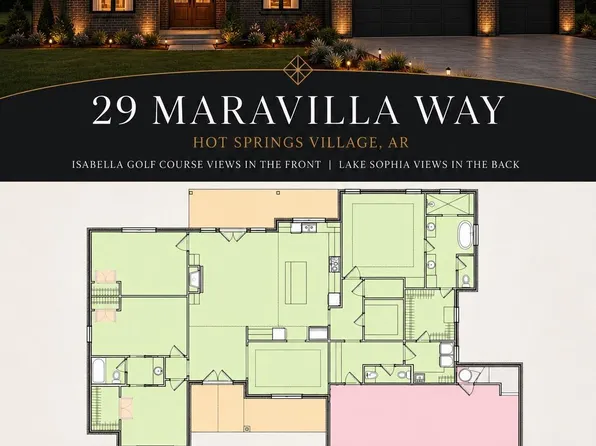 29 Maravilla Way, Hot Springs Village, AR 71909