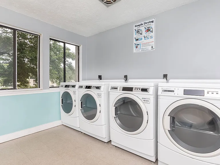 ON-SITE LAUNDRY FACILITY